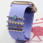 アップルウォッチ バンド チャーム Apple Watch バンド チャーム apple watch アクセサリー Apple Watch バンド ベルト アクセサリー キラキラ デコレーション アップルウォッチ 全16色 SKU:IPC04172025014