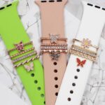 アップルウォッチ バンド チャーム Apple Watch バンド チャーム apple watch アクセサリー Apple Watch バンド ベルト アクセサリー キラキラ デコレーション アップルウォッチ 全30色 SKU:IPC04172025016 - Image 48