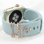 アップルウォッチ バンド チャーム Apple Watch バンド チャーム apple watch アクセサリー Apple Watch バンド ベルト アクセサリー キラキラ デコレーション アップルウォッチ 全30色 SKU:IPC04172025016 - Image 38