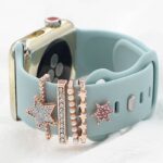 アップルウォッチ バンド チャーム Apple Watch バンド チャーム apple watch アクセサリー Apple Watch バンド ベルト アクセサリー キラキラ デコレーション アップルウォッチ 全30色 SKU:IPC04172025016 - Image 11
