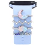 アップルウォッチ バンド チャーム Apple Watch バンド チャーム apple watch アクセサリー Apple Watch バンド ベルト アクセサリー キラキラ デコレーション アップルウォッチ 全4色 SKU:IPC04172025018
