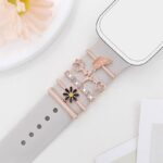 アップルウォッチ バンド チャーム Apple Watch バンド チャーム apple watch アクセサリー Apple Watch バンド ベルト アクセサリー キラキラ デコレーション アップルウォッチ 全4色 SKU:IPC04172025020 - Image 12
