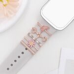 アップルウォッチ バンド チャーム Apple Watch バンド チャーム apple watch アクセサリー Apple Watch バンド ベルト アクセサリー キラキラ デコレーション アップルウォッチ 全4色 SKU:IPC04172025020 - Image 10