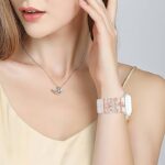 アップルウォッチ バンド チャーム Apple Watch バンド チャーム apple watch アクセサリー Apple Watch バンド ベルト アクセサリー キラキラ デコレーション アップルウォッチ 全4色 SKU:IPC04172025020 - Image 9