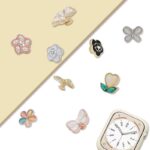 アップルウォッチ バンド チャーム Apple Watch バンド チャーム apple watch アクセサリー Apple Watch バンド ベルト アクセサリー キラキラ デコレーション アップルウォッチ 全17色 SKU:IPC04172025022 - 画像 (5)