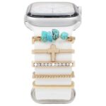 アップルウォッチ バンド チャーム Apple Watch バンド チャーム apple watch アクセサリー Apple Watch バンド ベルト アクセサリー キラキラ デコレーション アップルウォッチ 全3色 SKU:IPC04172025023