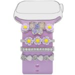 アップルウォッチ バンド チャーム Apple Watch バンド チャーム apple watch アクセサリー Apple Watch バンド ベルト アクセサリー キラキラ デコレーション アップルウォッチ  全4色  SKU:IPC04172025024 - Image 12