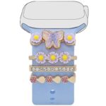 アップルウォッチ バンド チャーム Apple Watch バンド チャーム apple watch アクセサリー Apple Watch バンド ベルト アクセサリー キラキラ デコレーション アップルウォッチ  全4色  SKU:IPC04172025024 - Image 11
