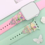 アップルウォッチ バンド チャーム Apple Watch バンド チャーム apple watch アクセサリー Apple Watch バンド ベルト アクセサリー キラキラ デコレーション アップルウォッチ  全4色  SKU:IPC04172025024 - Image 8