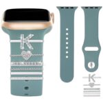アップルウォッチ バンド チャーム Apple Watch バンド チャーム A〜Zまで apple watch アクセサリー Apple Watch バンド ベルト アクセサリー キラキラ デコレーション アップルウォッチ 金具 全3色  SKU:IPC04172025025 - 画像 (27)