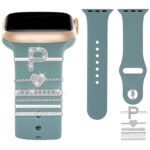 アップルウォッチ バンド チャーム Apple Watch バンド チャーム A〜Zまで apple watch アクセサリー Apple Watch バンド ベルト アクセサリー キラキラ デコレーション アップルウォッチ 金具 全3色  SKU:IPC04172025025 - 画像 (22)