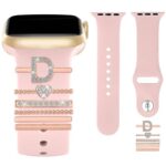 アップルウォッチ バンド チャーム Apple Watch バンド チャーム A〜Zまで apple watch アクセサリー Apple Watch バンド ベルト アクセサリー キラキラ デコレーション アップルウォッチ 金具 全3色  SKU:IPC04172025025 - 画像 (10)