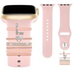 アップルウォッチ バンド チャーム Apple Watch バンド チャーム A〜Zまで apple watch アクセサリー Apple Watch バンド ベルト アクセサリー キラキラ デコレーション アップルウォッチ 金具 全3色  SKU:IPC04172025025 - 画像 (6)