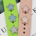 アップルウォッチ バンド チャーム Apple Watch バンド チャーム apple watch アクセサリー Apple Watch バンド ベルト アクセサリー キラキラ デコレーション アップルウォッチ 全10色 SKU:IPC04172025026 - 画像 (8)
