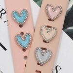 アップルウォッチ バンド チャーム Apple Watch バンド チャーム apple watch アクセサリー Apple Watch バンド ベルト アクセサリー キラキラ デコレーション アップルウォッチ 全10色 SKU:IPC04172025026 - 画像 (7)