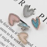 アップルウォッチ バンド チャーム Apple Watch バンド チャーム apple watch アクセサリー Apple Watch バンド ベルト アクセサリー キラキラ デコレーション アップルウォッチ 全10色 SKU:IPC04172025026 - 画像 (6)