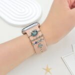 アップルウォッチ バンド チャーム Apple Watch バンド チャーム apple watch アクセサリー Apple Watch バンド ベルト アクセサリー キラキラ デコレーション アップルウォッチ 全3色 SKU:IPC04172025027 - 画像 (3)