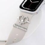 アップルウォッチ バンド チャーム Apple Watch バンド チャーム apple watch アクセサリー Apple Watch バンド ベルト アクセサリー キラキラ デコレーション アップルウォッチ 全3色 SKU:IPC04172025030 - 画像 (4)