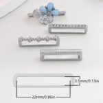 アップルウォッチ バンド チャーム Apple Watch バンド チャーム apple watch アクセサリー Apple Watch バンド ベルト アクセサリー キラキラ デコレーション アップルウォッチ 全3色 SKU:IPC04172025032 - 画像 (14)