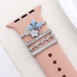 アップルウォッチ バンド チャーム Apple Watch バンド チャーム apple watch アクセサリー Apple Watch バンド ベルト アクセサリー キラキラ デコレーション アップルウォッチ 全3色 SKU:IPC04172025032 - 画像 (7)