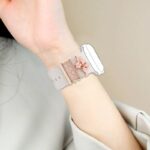アップルウォッチ バンド チャーム Apple Watch バンド チャーム apple watch アクセサリー Apple Watch バンド ベルト アクセサリー キラキラ デコレーション アップルウォッチ 全3色 SKU:IPC04172025032 - 画像 (12)