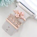 アップルウォッチ バンド チャーム Apple Watch バンド チャーム apple watch アクセサリー Apple Watch バンド ベルト アクセサリー キラキラ デコレーション アップルウォッチ 全3色 SKU:IPC04172025032