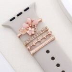 アップルウォッチ バンド チャーム Apple Watch バンド チャーム apple watch アクセサリー Apple Watch バンド ベルト アクセサリー キラキラ デコレーション アップルウォッチ 全3色 SKU:IPC04172025032 - 画像 (6)