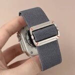 アップルウォッチ バンド  スポーツ メンズ レディース アップルウォッチ バンド 着脱簡単 Apple Watch バンド ベルト 交換 ナイロンバンド ナイロン Apple Watch series 40mm 41mm 42mm 44mm 45mm 46mm 49mm Apple Watch Apple Watch ベルト 全18色 SKU:IPC04222025001 - Image 2