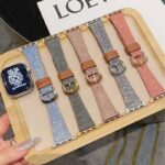 アップルウォッチ バンド レザー製 ベルト アップルウォッチ バンド ベルト  Apple Watch series 40mm 41mm 42mm 44mm 45mm 46mm 49mm Apple Watch Apple Watch ベルト 全5色 SKU:IPC04222025005