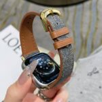 アップルウォッチ バンド レザー製 ベルト アップルウォッチ バンド ベルト  Apple Watch series 40mm 41mm 42mm 44mm 45mm 46mm 49mm Apple Watch Apple Watch ベルト 全5色 SKU:IPC04222025005 - Image 2