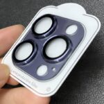 iPhone 16Pro/16ProMax カメラ保護フィルム iPhone16 レンズ 液晶保護シート iPhone16シリーズ対応 カメラレンズ保護リングカバー 貼り付け簡単 全4色 SKU:IPC06252023013LS - 画像 (2)