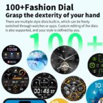 [技適マーク取得済み]多国言葉(日本語)対応 F207R 1.35インチ大画面 多機能腕時計 Bluetooth5.3対応 スマートウォッチ 体表面温度 IP67防水 血中酸素 腕時計 24時間健康管理 歩数計 全8色 SKU:IPC08202023006LS - Image 13