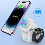 折れ畳式 3in1ワイヤレス充電器 Apple watch &Air Pods充電充電可能