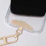ステンレス製 スマホストラップ用 背面 シールパッド 0.4mm ネックストラップ ストラップホルダー アクセサリー 全3色 SKU:IPC11222023010LS - Image 2
