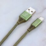 iPhone Lighting・Micro・type c USB ケーブル 1.5m ナイロン素材 高耐久 断線防止 充電ケーブル 全5色 SKU:PC02052023026LS - 画像 (9)