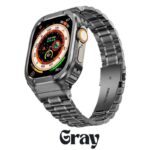 Apple watch S10 46mm一体型 バンドApple Watch 44/45mm ステンレス製 一体型 バンド Apple Watch 49mm アップルウォッチ バンド