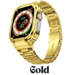 Apple watch S10 46mm一体型 バンドApple Watch 44/45mm ステンレス製 一体型 バンド Apple Watch 49mm アップルウォッチ バンド