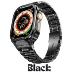 Apple watch S10 46mm一体型 バンドApple Watch 44/45mm ステンレス製 一体型 バンド Apple Watch 49mm アップルウォッチ バンド