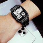 Apple watch S10 46mm一体型 バンドApple Watch 44/45mm ステンレス製 一体型 バンド Apple Watch 49mm アップルウォッチ バンド