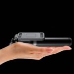 三脚付き自撮り棒 Q01 スマホスタンド 三脚ホルダー スマホ用クリップ スマートフォンホルダー1.10mまで伸びる リモコン付き 全2色 SKU:PC04182023045LS - Image 7