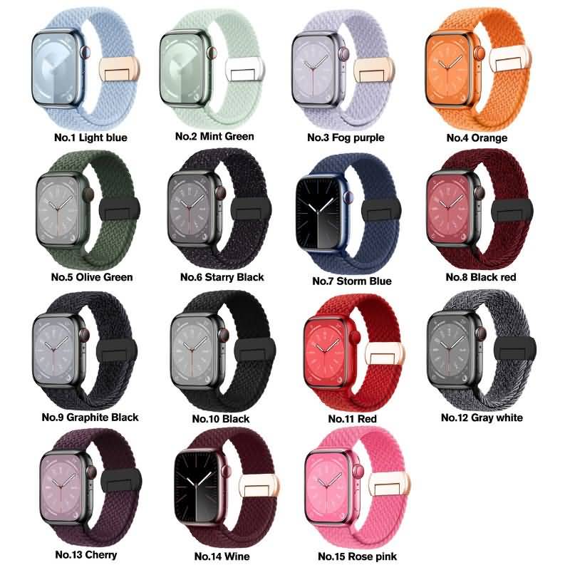 プレースホルダー Quick view Add to compare Add to wishlist アップルウォッチ バンド Apple watch バンドスポーツ 軽い 通気 バンド マグネット式 ナイロン ベルト AppleWatchベルト