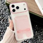 iPhone17 2in1 PC+TPU ケース カード収納可能