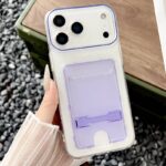 iPhone17 2in1 PC+TPU ケース カード収納可能