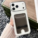 iPhone17 2in1 PC+TPU ケース カード収納可能