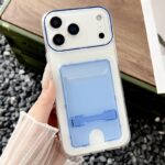 iPhone17 2in1 PC+TPU ケース カード収納可能