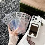 iPhone17 2in1 PC+TPU ケース カード収納可能