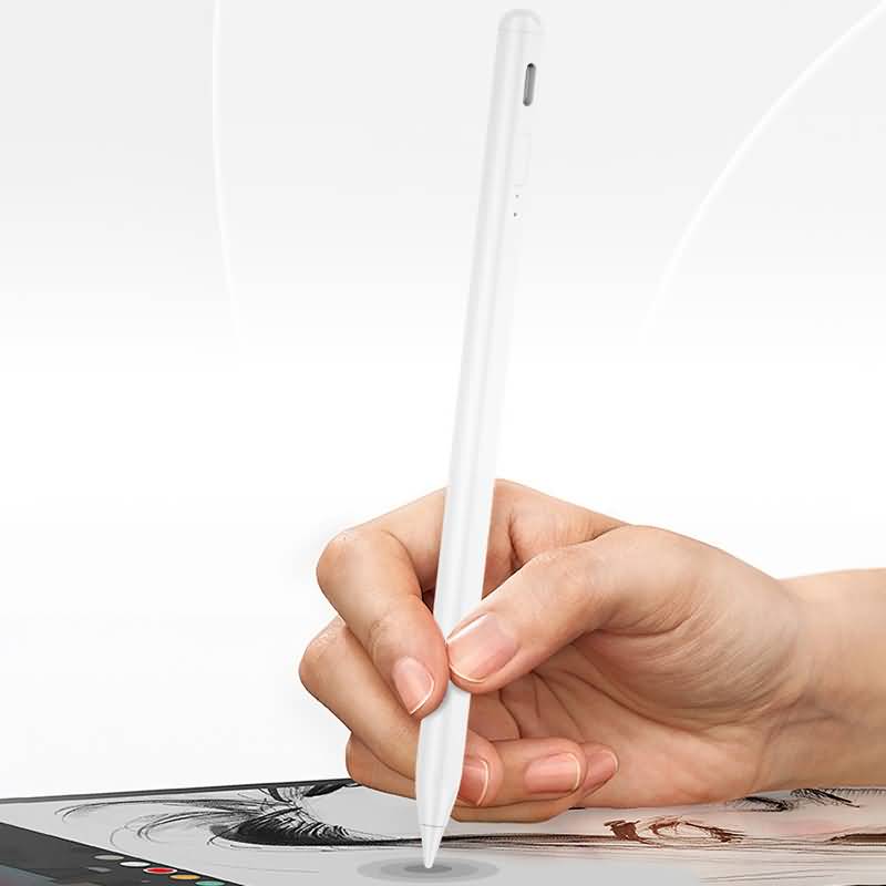 AC08072025015-07 iPad タッチペン Find My「探す」機能付きスタイラスペン 傾き感知機能付き マグネット