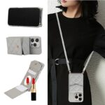 iPhone 17 手帳型ケース ストラップ付属 iPhone 16e対応手帳型ケース iPhone16 PUレザー ケース スマホケース