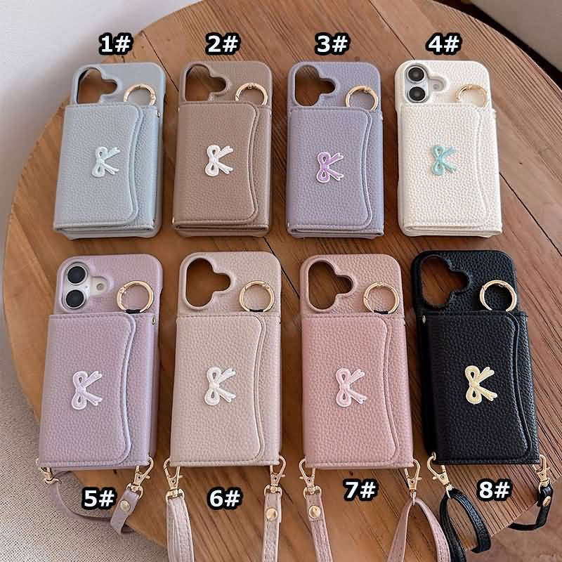 AC08072025025-10 iPhone 17 手帳型ケース 腕ストラップ付属 iPhone 16e対応手帳型ケース iPhone16 PUレザー ケース