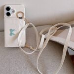 iPhone 17 手帳型ケース 腕ストラップ付属 iPhone 16e対応手帳型ケース iPhone16 PUレザー ケース